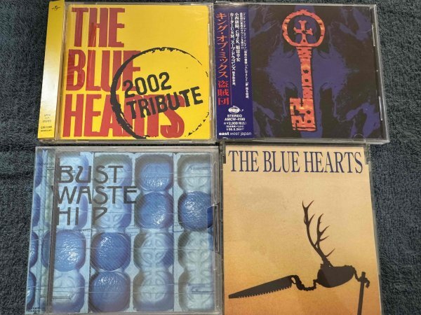 THE BLUE HEARTSザ・ブルーハーツ/盗賊団 オリジナル&リミックス&トリビュートアルバム&シングルCD4枚セット 甲本ヒロト/真島昌利拍卖