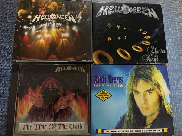HELLOWEENハロウィン/ANDIE DERISアンディデリス LIVE&オリジナルアルバムCD4枚セット アンディデリス/マイケルヴァイカート拍卖