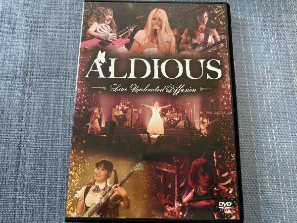 ALDIOUSアルディアス LIVE DVD「Live Unlimited Diffusion」国内盤 RE:NO/YOSHI/トキ/サワ拍卖