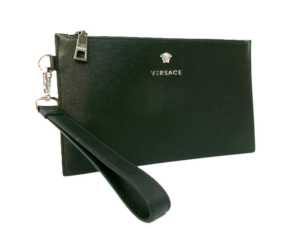 本物税込ヴェルサーチ クラッチバッグ【VERSACE】メデューサ拍卖