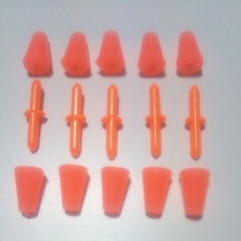 浮き止めゴム(糸絡み防止)5個セット からまん棒 浮き釣り フカセ釣り 拍卖