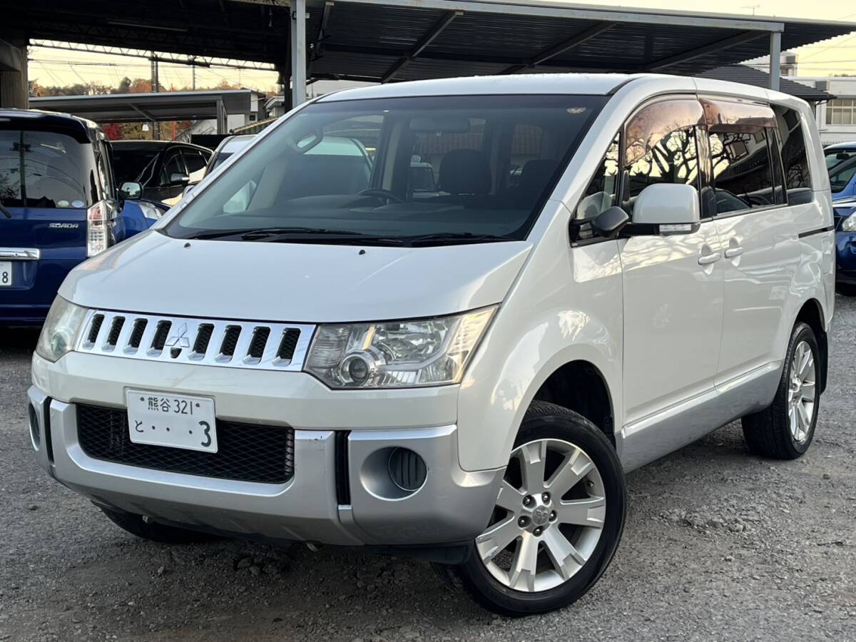 デリカD:5*検長*1オーナー*4WD*HID*スマートキー*左パワスラ*純正ナビ*B/S/Fカメラ*DVD*CD*ETC*クルコン*純正AW*331126拍卖