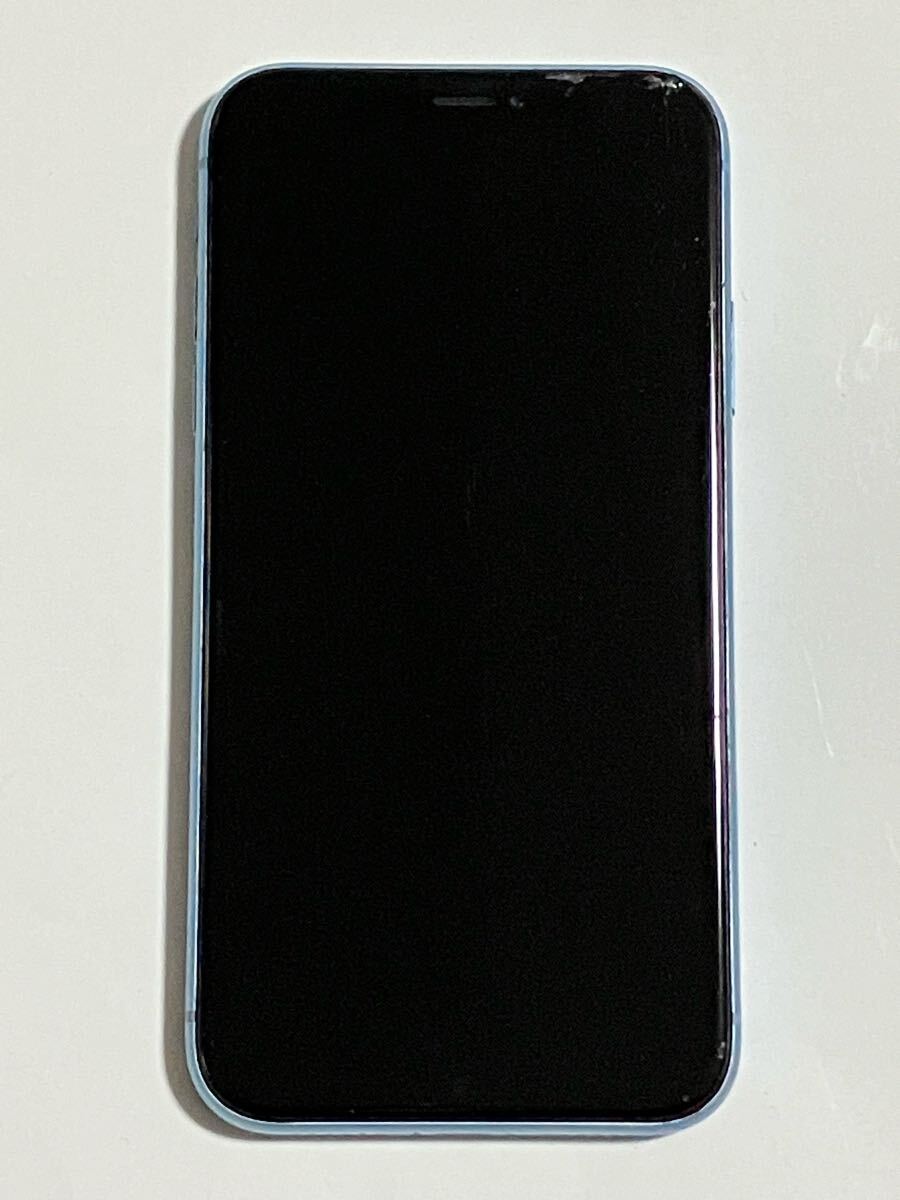 SIMフリー iPhoneXR 128GB ブルー 判定 ○ XR アイフォン スマートフォン 送料無料 iPhone XR スマホ拍卖