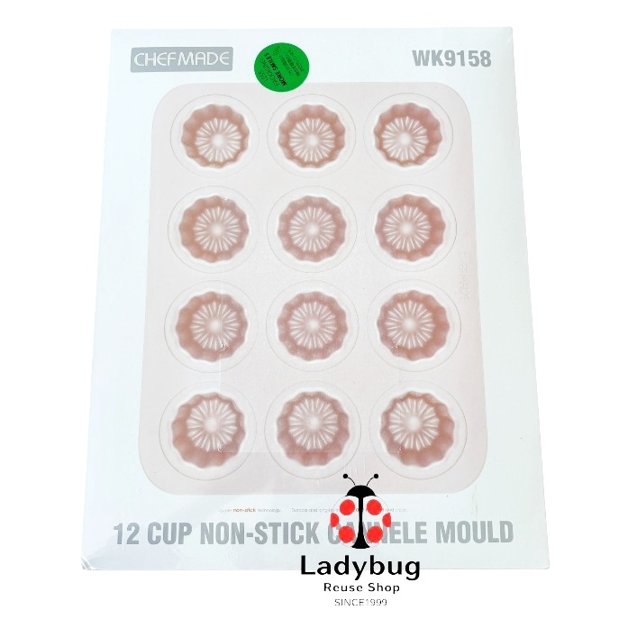 chefmade シリコン加工 カヌレ型 12個取 WK9158 空焼き不要拍卖