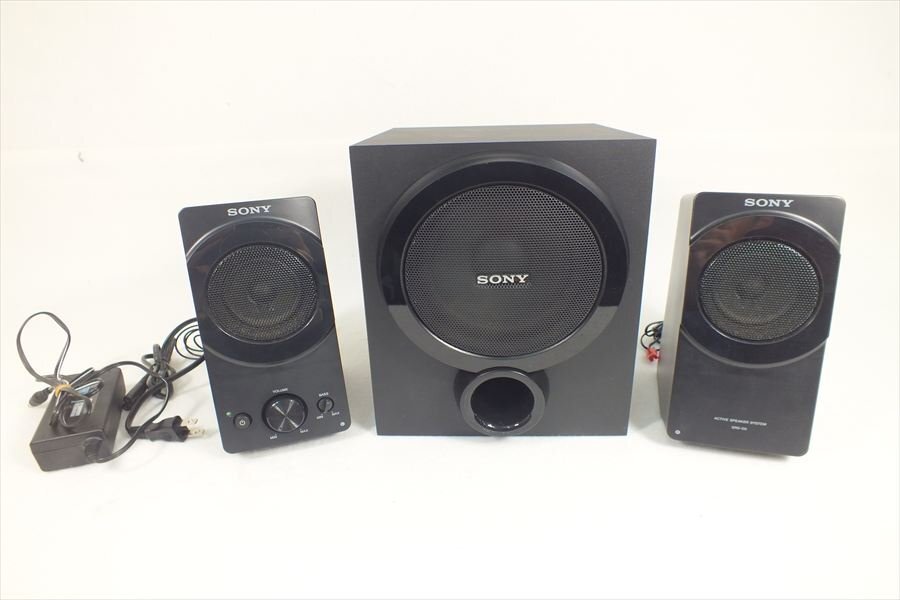 【06】SONY ソニー SRS-D5 2.1chアクティブスピーカー 音出し確認済 中古 現状品 251006K2345拍卖