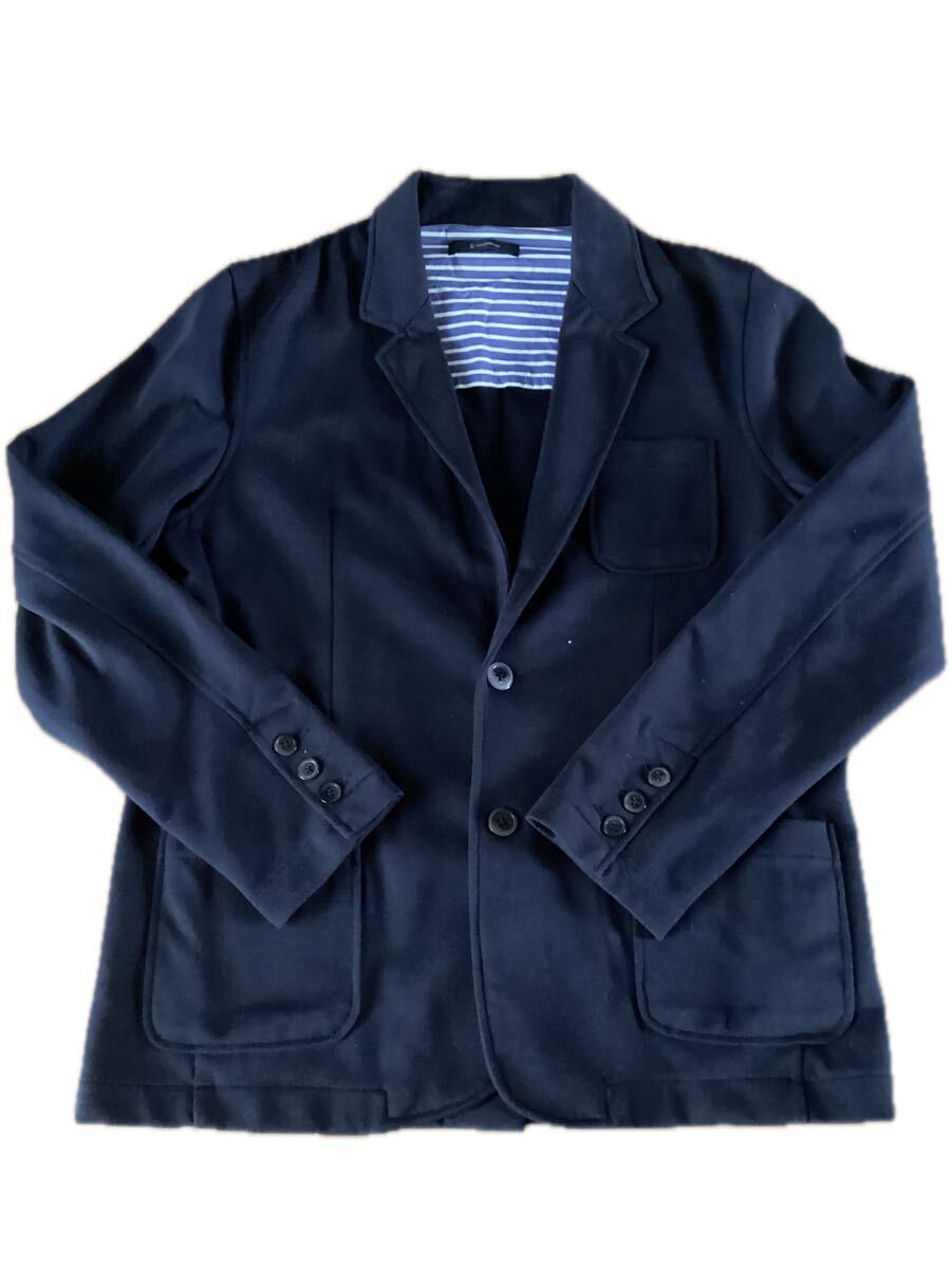 RAGEBLUE レイジブルー テーラードジャケット ネイビー Lサイズ ストレッチ カジュアル ビジネス兼用 メンズ ジャケット拍卖