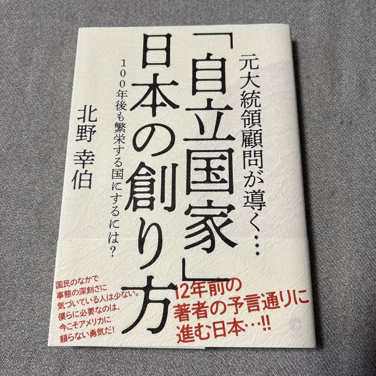 元大統領顧問が導く… 「自立国家」 日本の創り方 100年後も繁栄する国にするには? /北野幸伯 (著者)拍卖