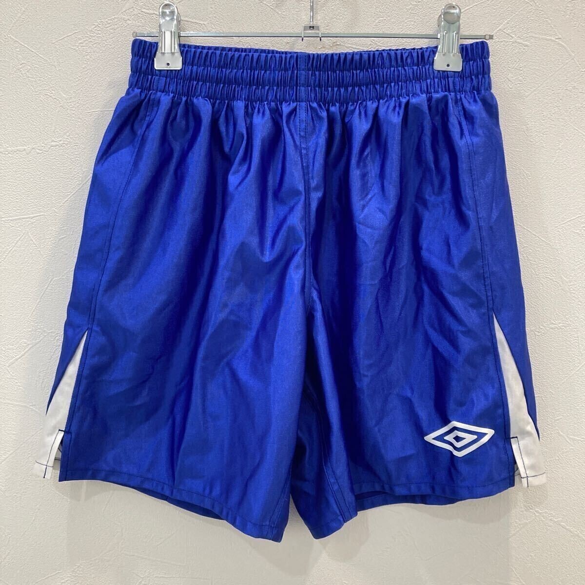 M158 UMBRO ハーフパンツ スポーツウェア サッカー ブルー 150拍卖