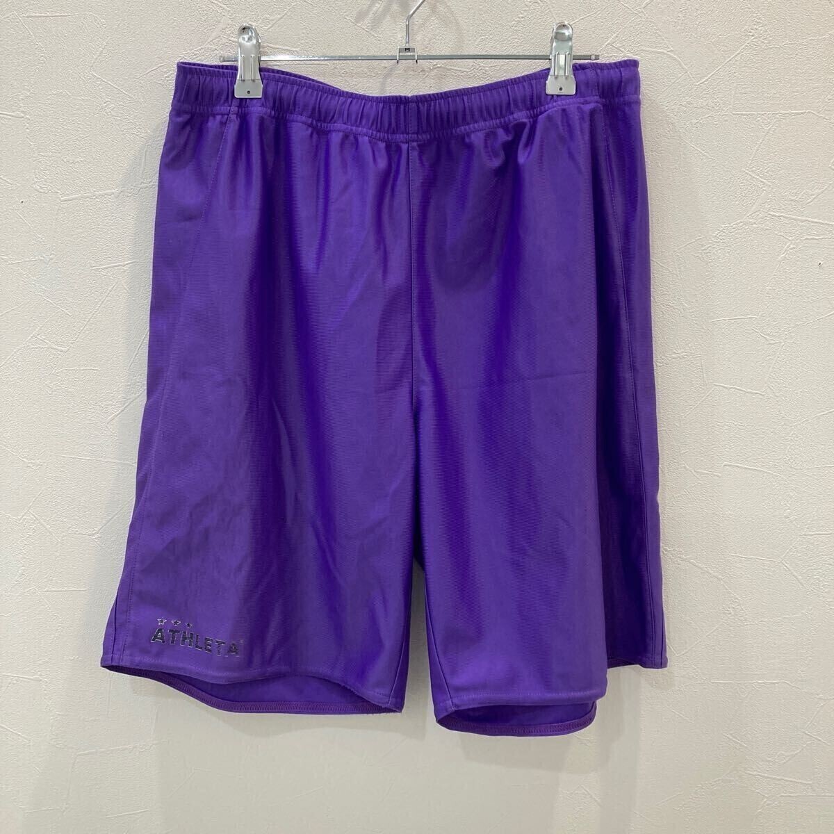 M157 アスレタ サッカー ハーフパンツ パープル メンズ O拍卖