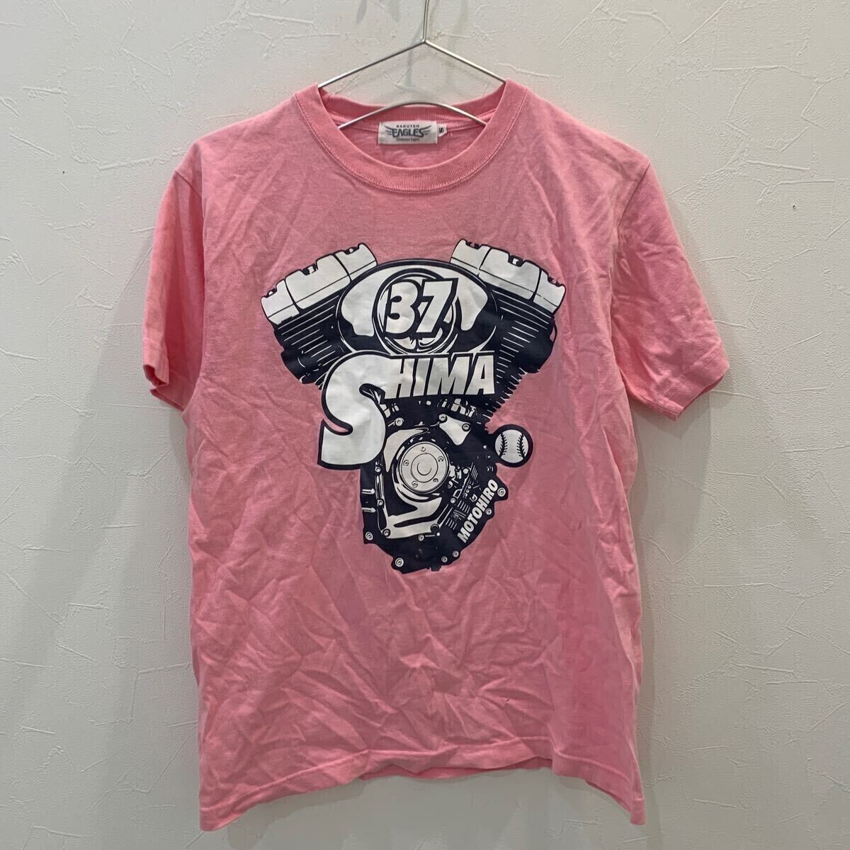 WY908 楽天イーグルス 半袖 Tシャツ ピンク メンズ S拍卖