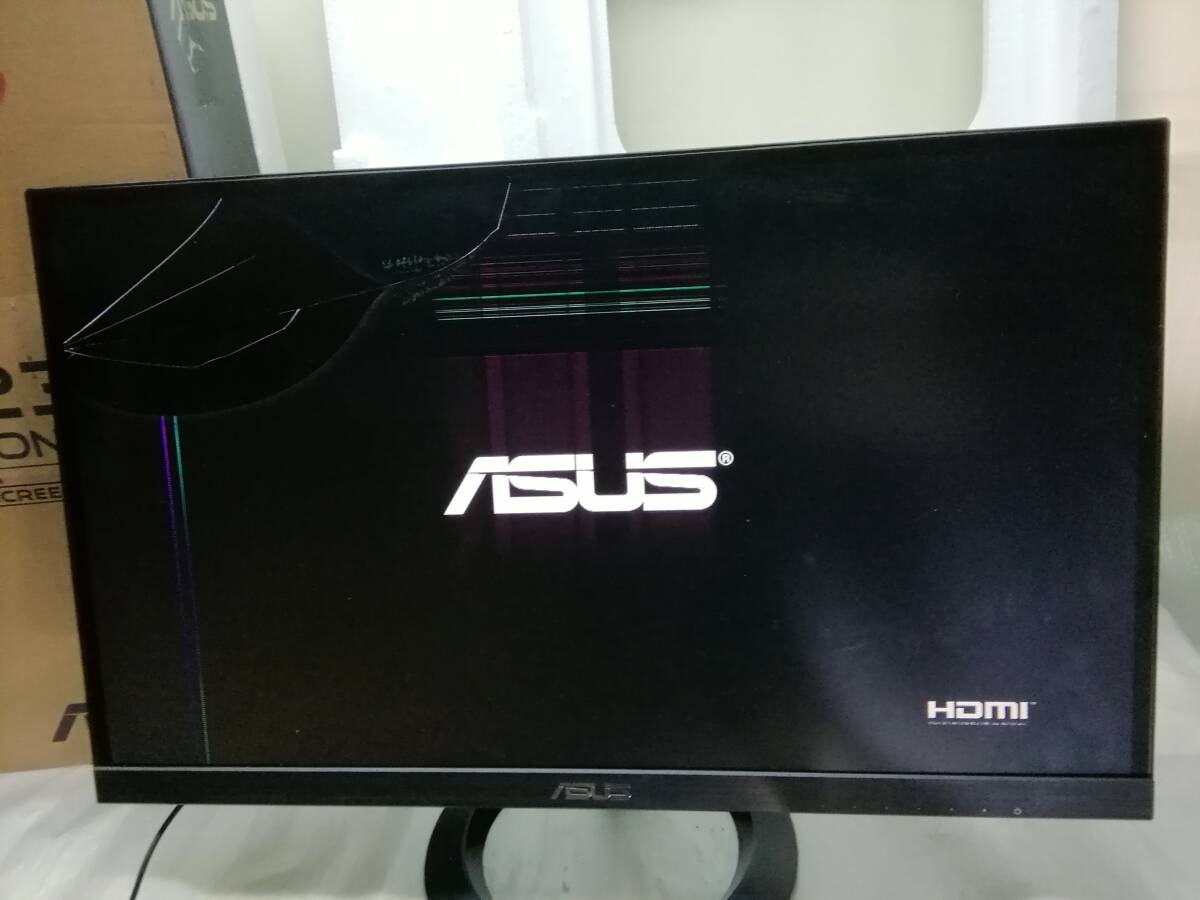 ASUS VZ239 23インチ 液晶モニター 純正箱入り 液晶割れ ジャンク拍卖