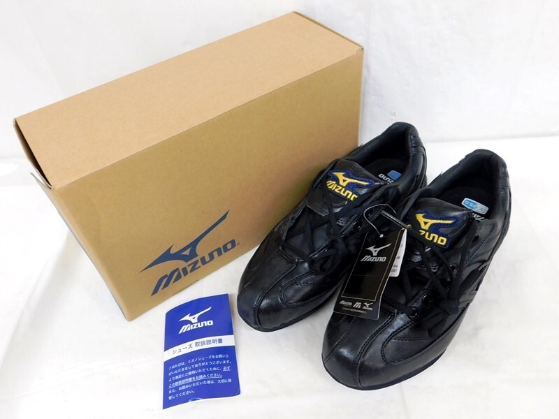 T430★MIZUNO ミズノ ポイントスパイク MT-7 サイズ 25cm 野球用スパイク ベースボール 黒 ブラックカラー 未使用品 箱入り★送料780円〜拍卖