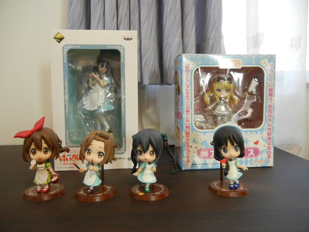 けいおん! 一番くじプレミアム 不思議の国deティータイム きゅんキャラ プレミアムフィギュア ねんどろいど アリス拍卖