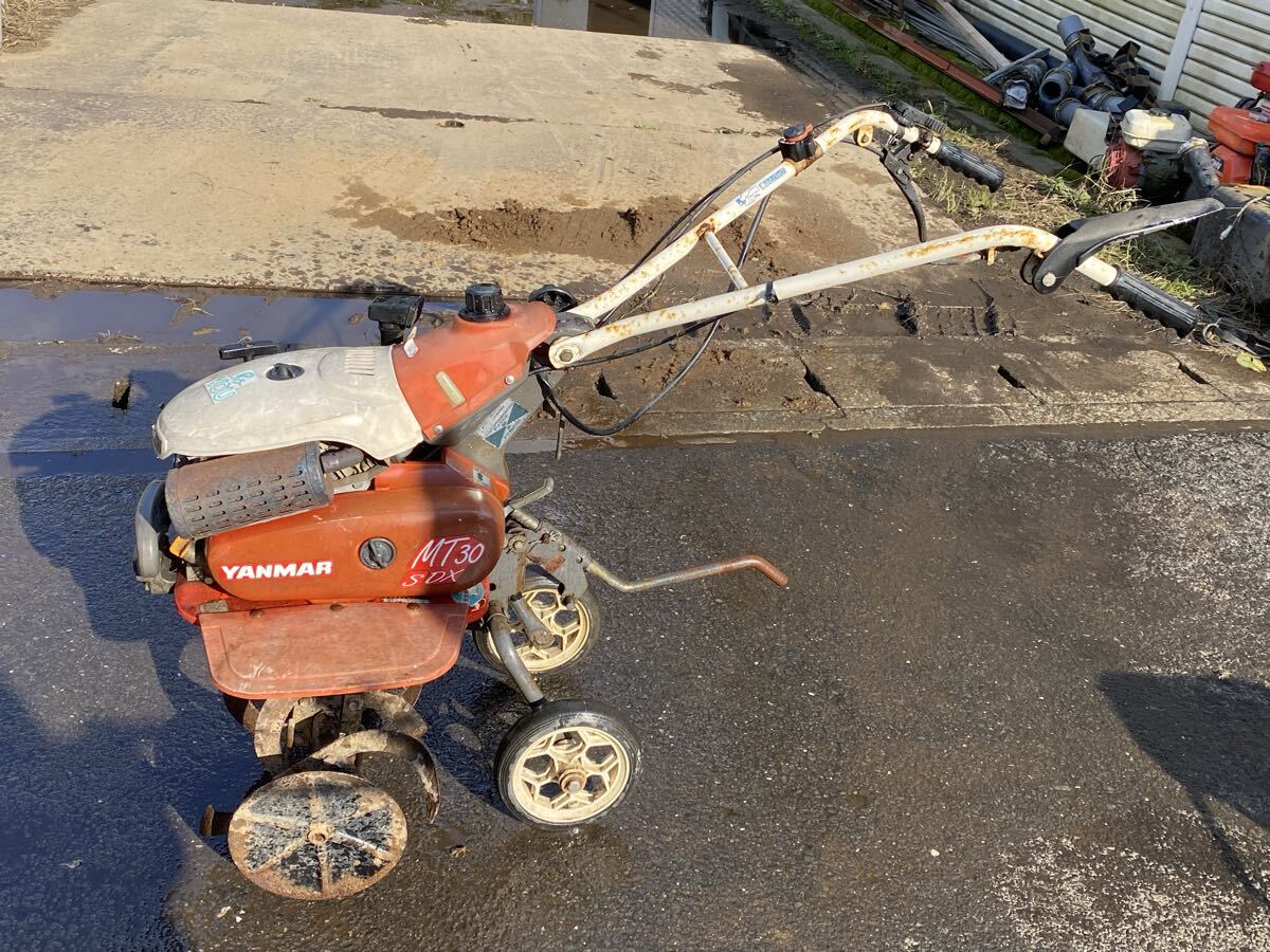 青森十和田市 ヤンマー 管理機MT 30SDX 動作確認しました 引き取りOK 配送は送料相談お願い拍卖