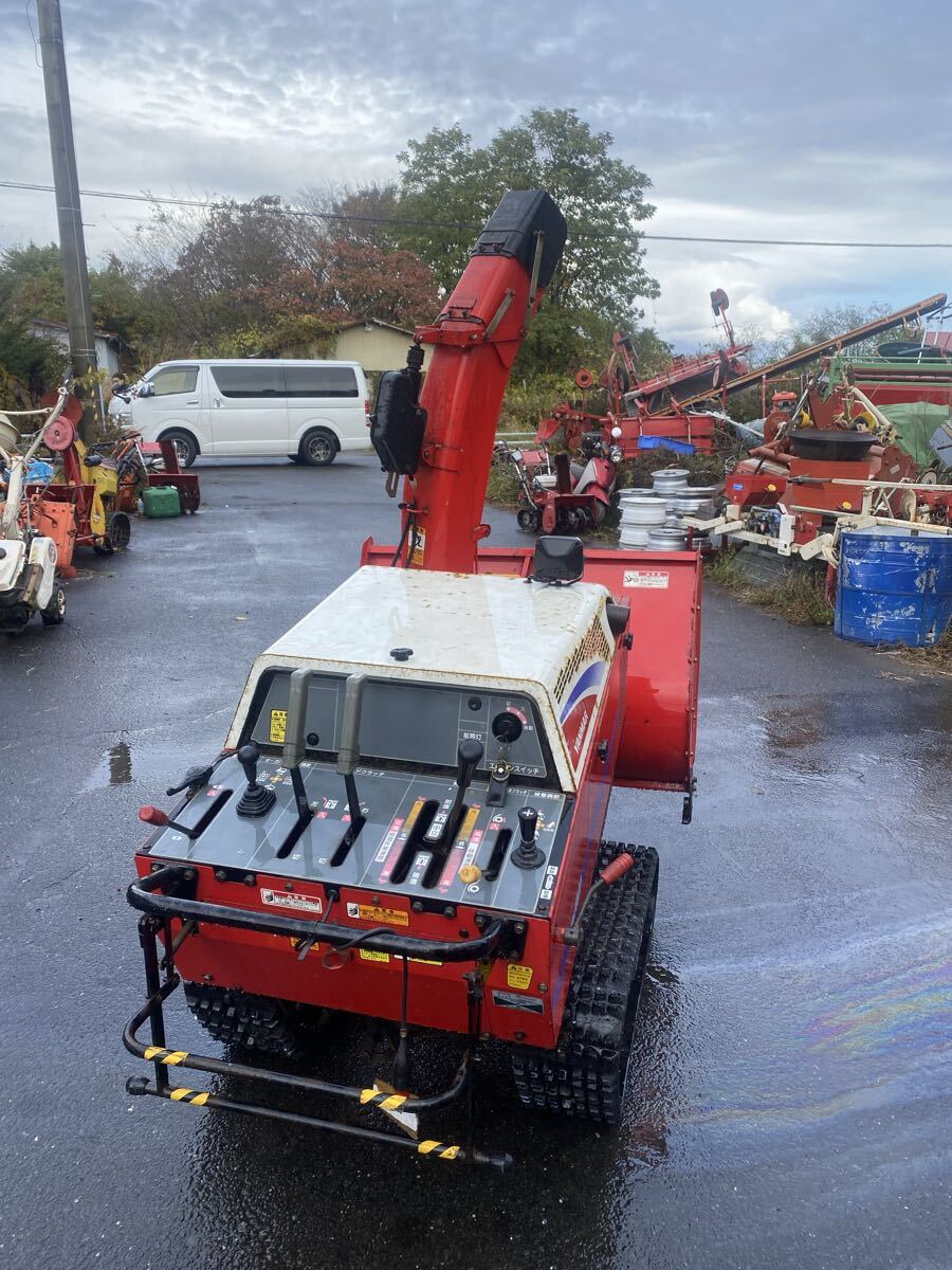 青森十和田市 ヤンマー ディーゼル 除雪機YSRA1020 エンジン一発 動作確認しました 引き取りOK 配送は送料相談お願い拍卖