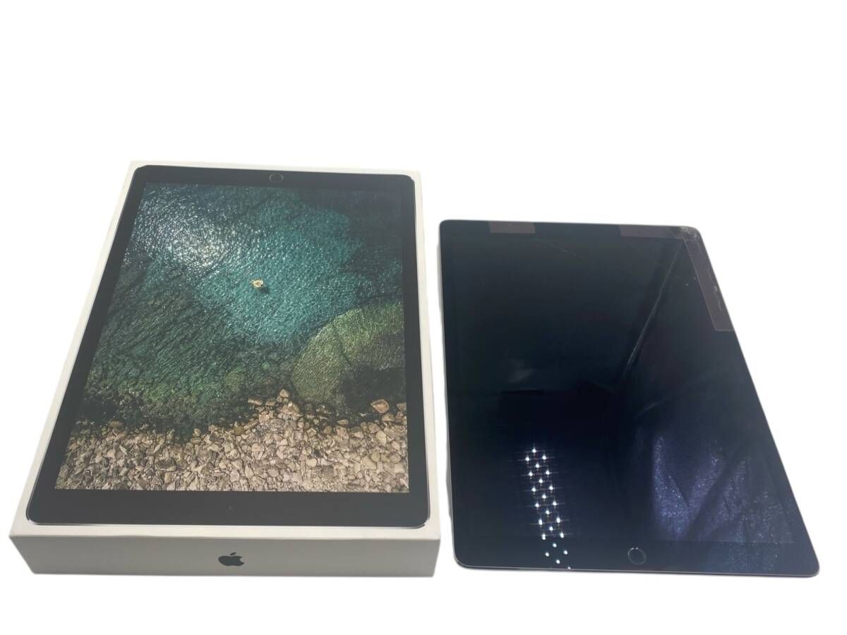 Apple iPad Pro 12.9インチ 64GB Wi-Fi+Cellular docomo版 A1671 MQED2J/A スペースグレイ タブレット アップル アイパッド拍卖