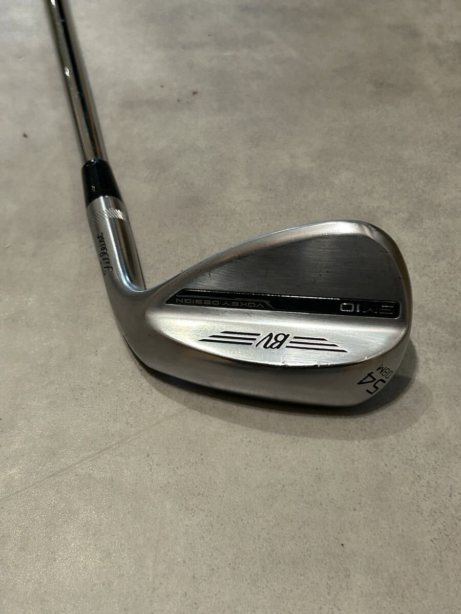 中古 タイトリストVOKEY SM10 54度 ウェッジ N.S PRO MODUS3 TOUR125 X ボーケイ 拍卖