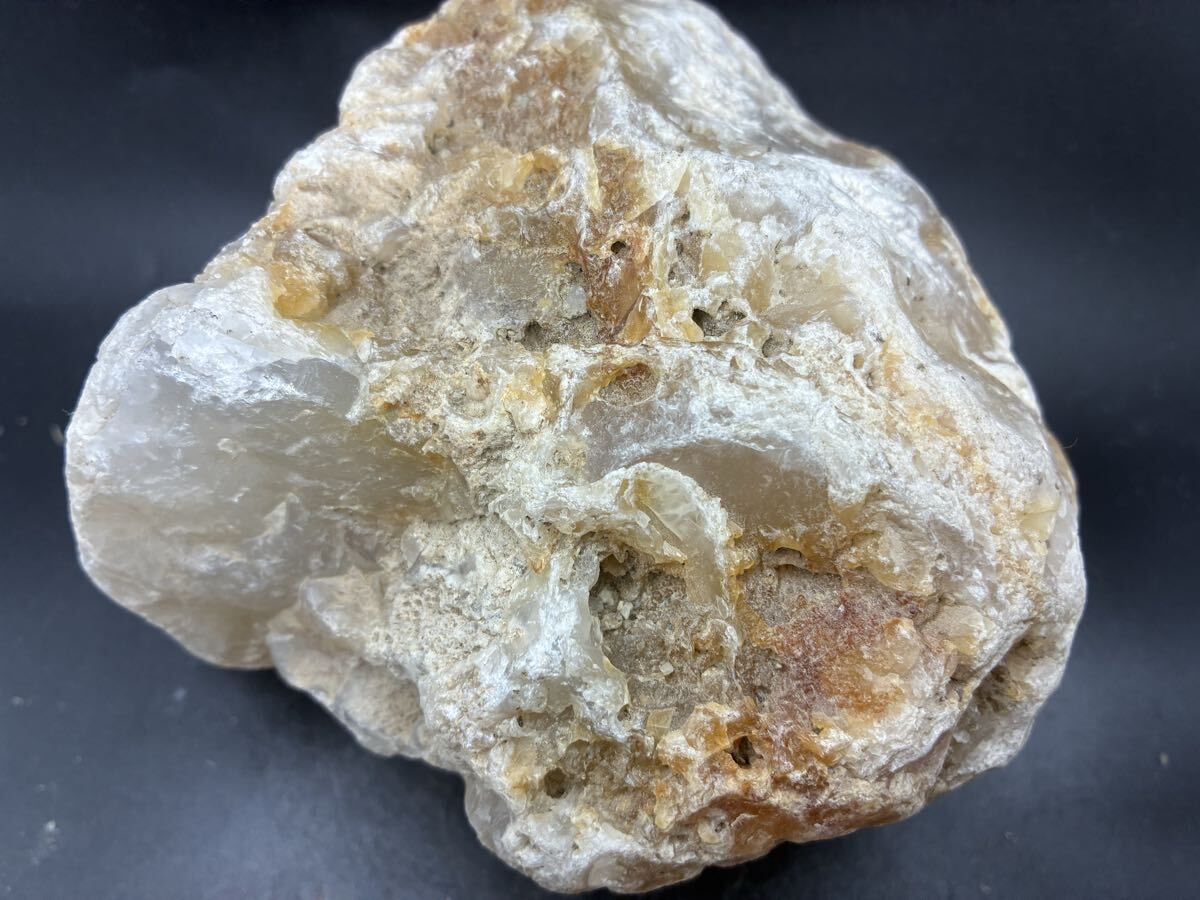 S306 玉髄 赤 半透明 1.6kg 瑪瑙 アゲート 石英 医王山 原石 鑑賞石 水石 自然石 天然石 小矢部川 富山拍卖