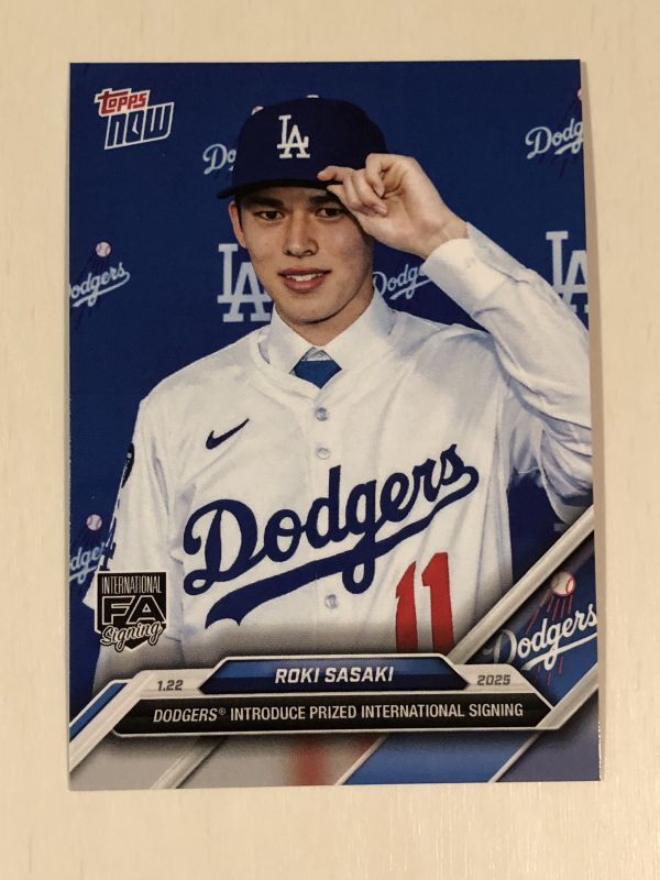 【佐々木朗希】2024 MLB Topps NOW OS-16 Roki Sasaki拍卖
