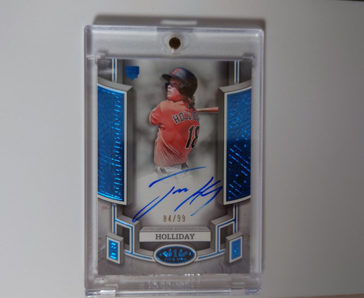 Topps 2024 Jackson Holliday Topps tier one RC Orioles Auto 直筆サインカード ジャクソンホリデー ルーキー拍卖
