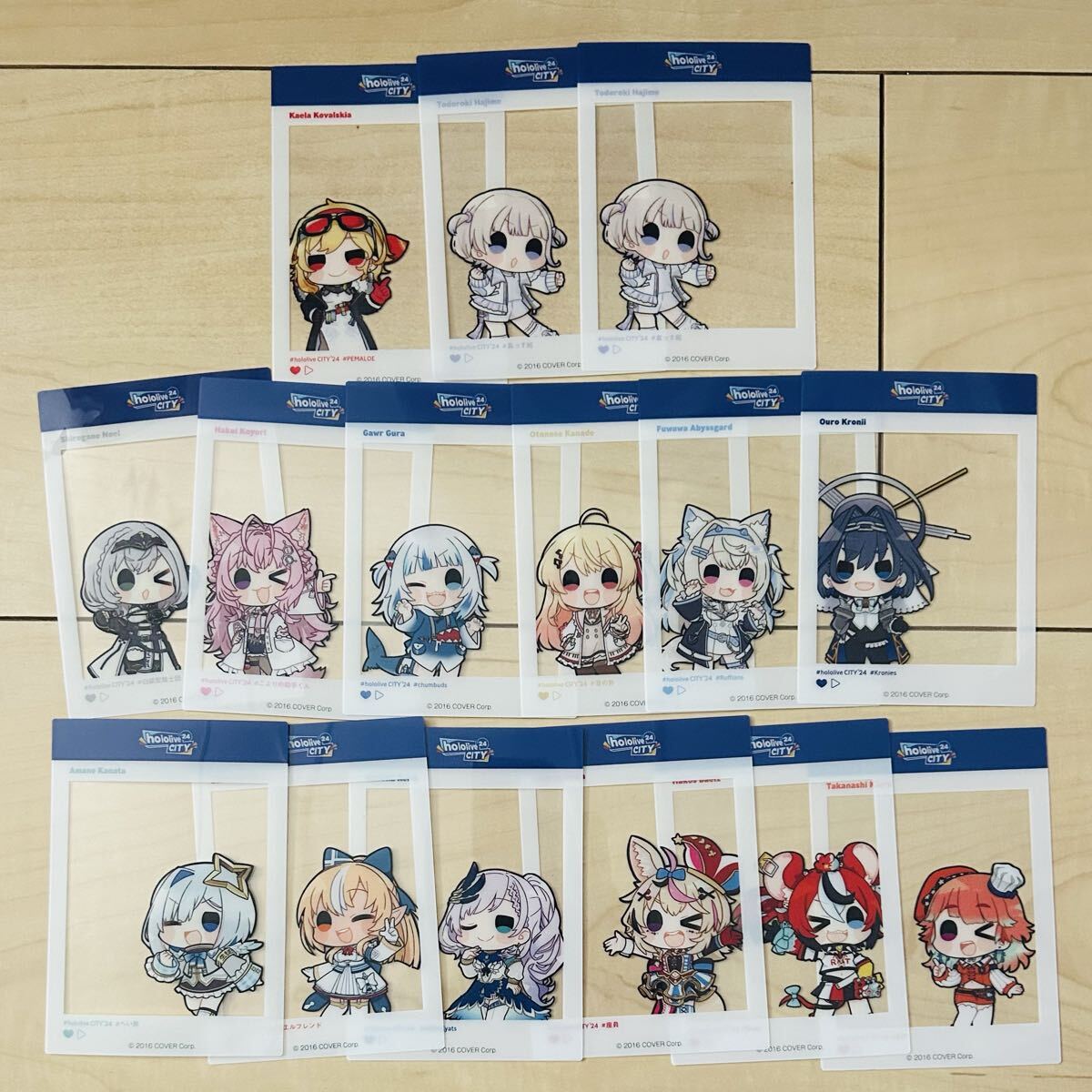 ホロライブ ホロシティ24 クリアカード 14種類 15枚拍卖
