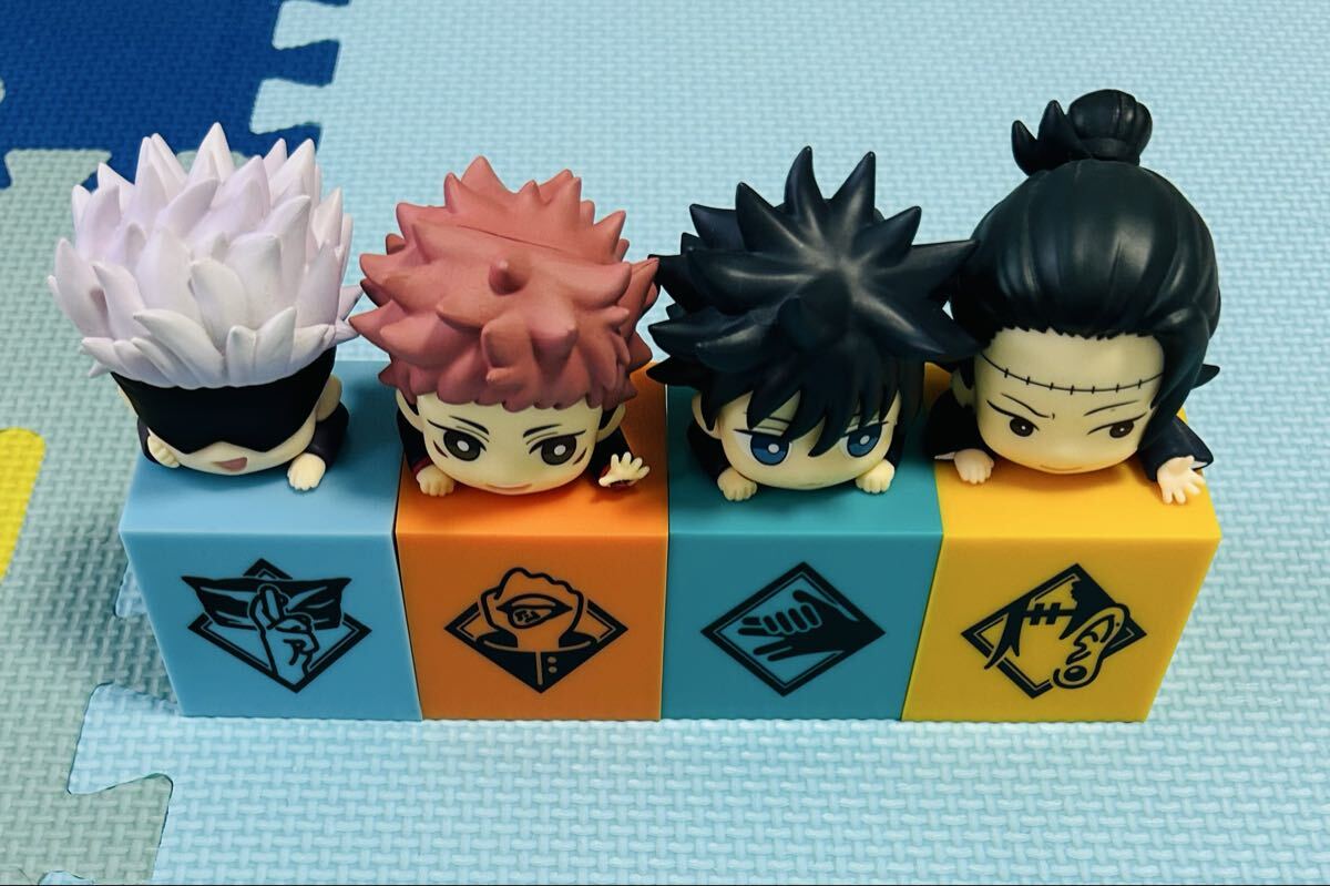 呪術廻戦 ひっかけフィギュア 虎杖悠仁 伏黒恵 夏油傑 五条悟拍卖