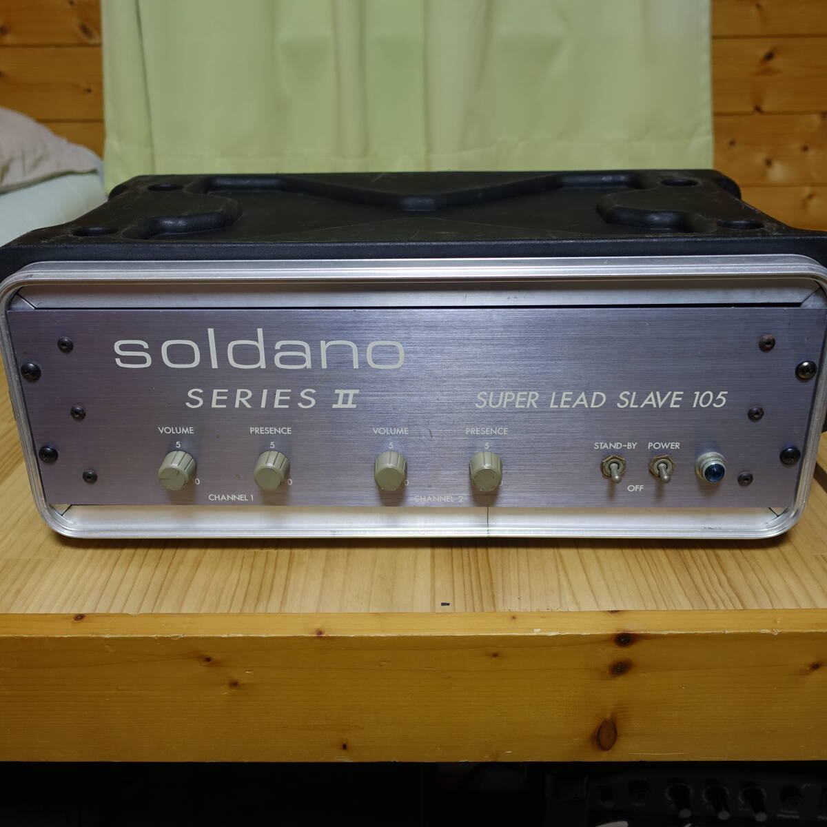 【限定値下げ!】 Soldano Super Lead Slave SLS-105 Series II 真空管パワーアンプ 50w ステレオ エレキギター拍卖