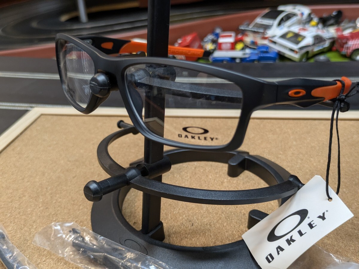 オークリー OAKLEY クロスリンク 眼鏡 フレーム (56)サテンブラック/オレンジ OX8090-0155 拍卖