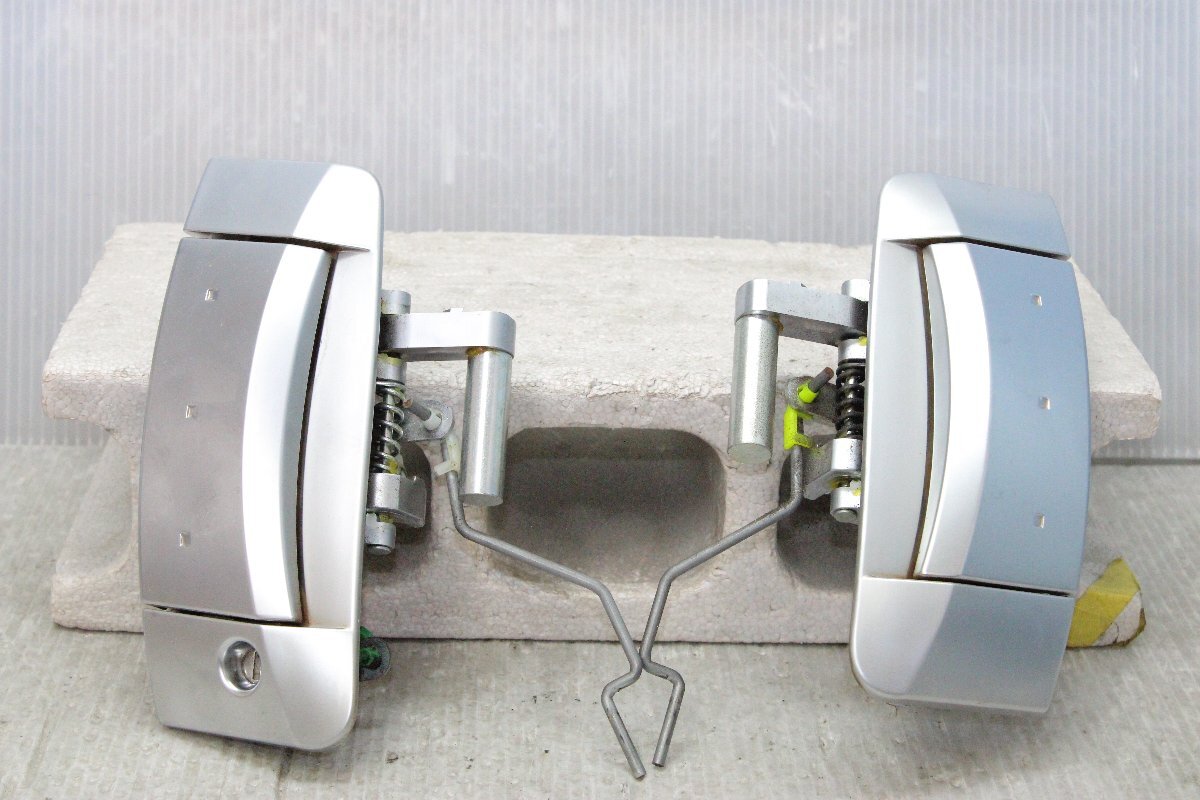 フェアレディZ H18.9 Z33 ドア アウター ハンドル 左右 純正 シルバー *91拍卖