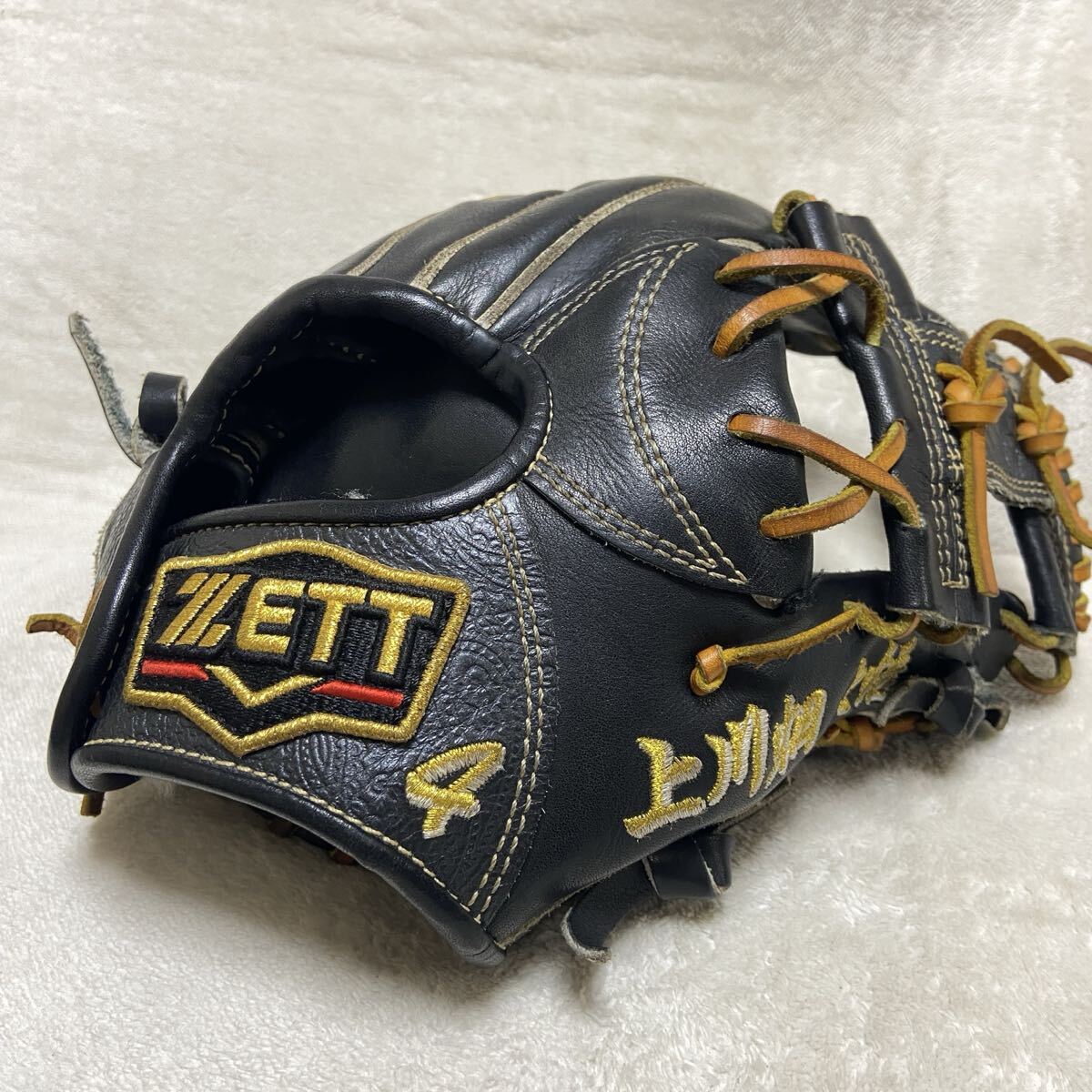 ZETT 日本ハムファイターズ 上川畑大悟選手 実使用 支給品 グローブ 守備職人拍卖