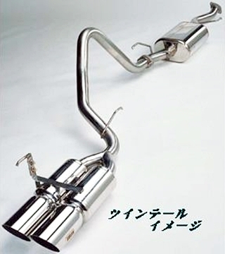 「サクソン/SUXON」80系ランクル(HDJ81V/HZJ81V)1HD/1HZ(4.2L)用4x4マフラー(ツインテール)拍卖