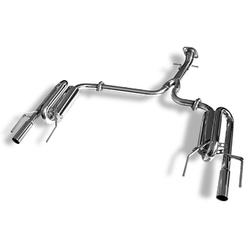 「スルガスピード/SURUGA」マークX(GRX120系)3GR/4GR用PFSループサウンドマフラー拍卖