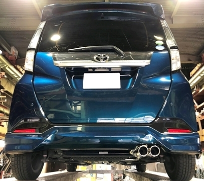 「スルガスピード/SURUGA」タンク/ルーミー(M900A)1KR用PFSループサウンドマフラー(モデリスタバンパー用)拍卖