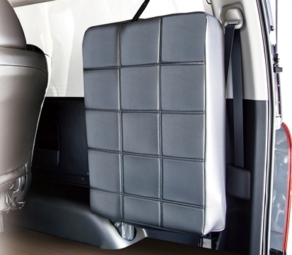 「ジェイクラブ/LEGANCE」200系ハイエース ワイド(10人乗り)用リアシート ポップアップカバー(ワッフル仕様)拍卖