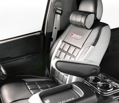 「j-club/レガンス」200系ハイエース用フロントシートアームレストx運転席(レガンスVer/無段階タイプ)拍卖