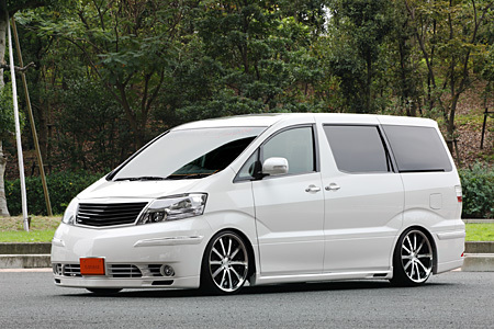 「K-BREAK/COMPLETE」10系アルファード(ANH/MNH10)後期用エアロ3点セット(メッキモール付き)拍卖