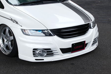 「Kブレイク/PLATINUM」オデッセイ(RB1/RB2)用グリル一体式フロントバンパー(ダクトメッシュ付き)拍卖