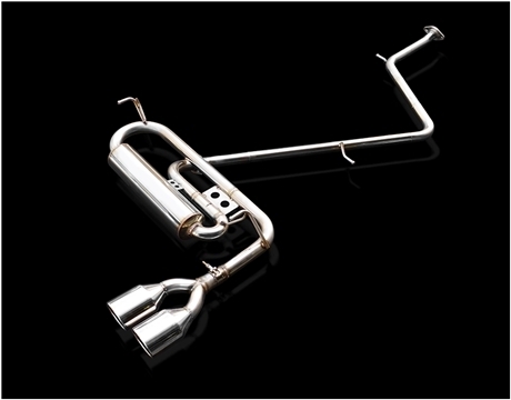 「スルガスピード/SURUGA」50系プリウス(ZVW51/4WD)2ZR/前期用リアマフラー(2本出しテール)拍卖