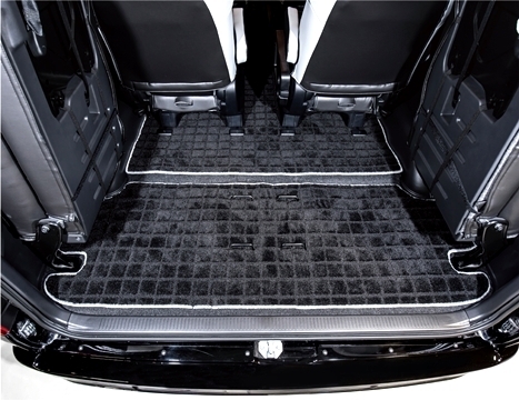 「ジェイクラブ/LEGANCE」200系ハイエース(ファインテックツアラー)3~7型用パーソナル ラゲッジマット(無地)拍卖