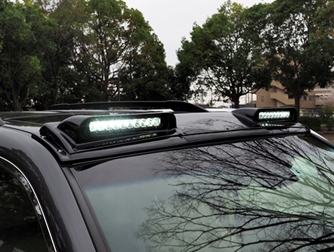 「明和/エルフォード」150系ランドクルーザー(ランクル)プラド用ルーフライトマウントパネルセット(LEDバーライト無し)拍卖