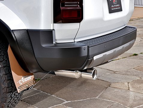 「明和/エルフォード」250系ランドクルーザー(ランクル/GDA250W)1GD/2.8L用レボルシオンマフラー(片側シングル出し)拍卖