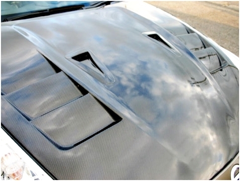 「トップシークレット」フェアレディZ(Z34/370Z)Ver.S/Ver.ST用エアロボンネット(カーボン)拍卖