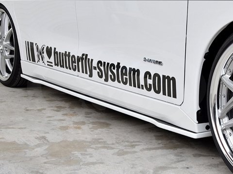 「バタフライシステム/GLANZ」ルークス ハイウェイスター(B44A/B45A/B47A/B48A)用サイドフラップスポイラーx左右拍卖