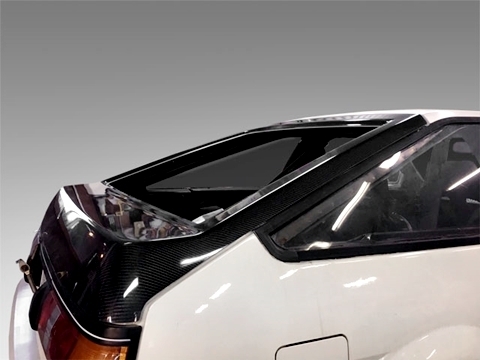 「ジェイブラッド/j-blood」トレノ/レビン(AE86)用リアハッチ(綾織カーボン/ストリート仕様)拍卖