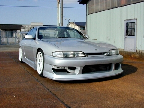 「ジェイブラッド/j-blood」シルビア(S14)前期用フロントバンパー(ソフトFRP)拍卖