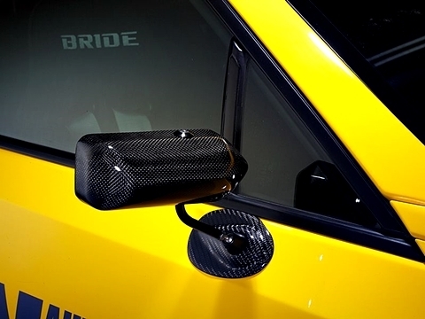 「ジュン/JUN AUTO」スバル BRZ(ZC6)用台座付きエアロミラー(カーボン/クリア塗装済み)x左右拍卖