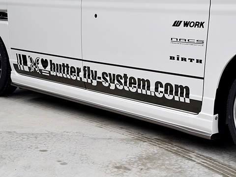 「バタフライシステム/GLANZ」Nバン(JJ1/JJ2)用サイドステップx左右拍卖