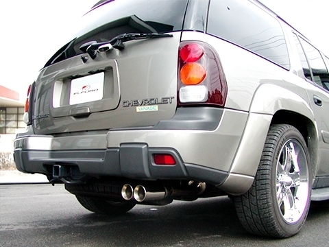 「明和/ウルトラ」CHEVROLET/GMC トレイルブレイザー EXT(GH-T370/S6/V8)'00~'05年用マフラー TypeW拍卖