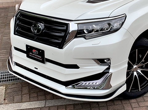 「明和/エルフォード」150系ランドクルーザー(ランクル)プラド 後期用LEDデイランプパネルx左右(モデリスタスポイラー専用)拍卖