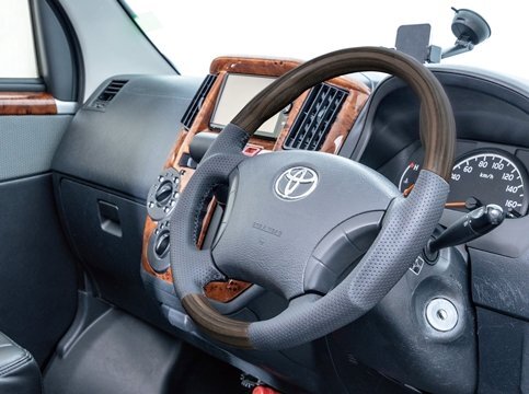 「j-club/レガンス」タウンエース バン(S40/S41)用ステアリング(2色選択)拍卖